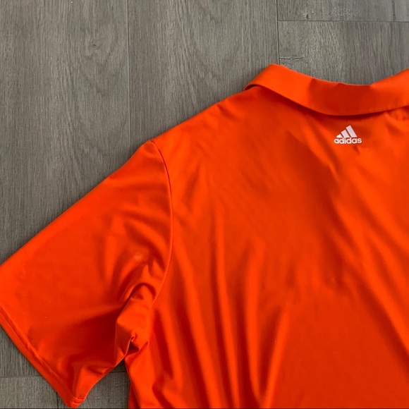 Adidas Orange Blue Collar T-Shirt Men’s 2XL. A - Picture 8 of 9